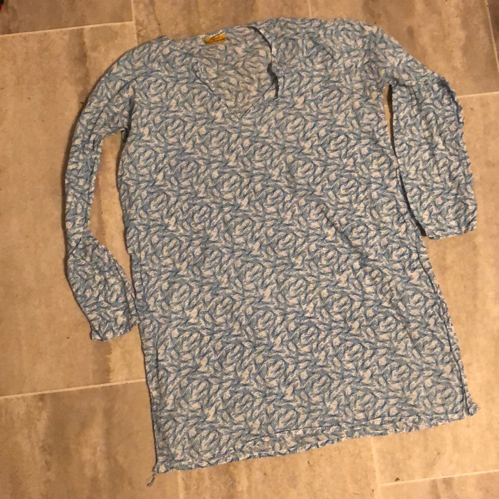 Roberta Roller Rabbitt dragon fly shirt or tunic